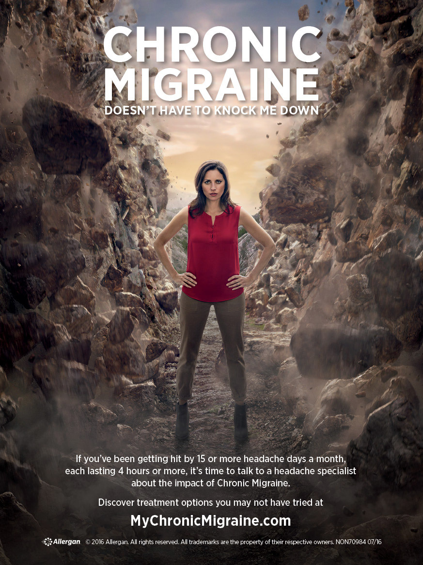 Image result for chronic migraine ad